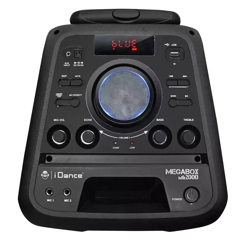 iDance Megabox 2000 Tragbares Bluetooth® Soundsystem MEGABX2000 ~ 400W - Bild 3 von 4