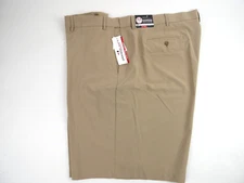 Grand Slam Performance Expandable Waist Golf Shorts B&T Men's 54 NEW Chinchilla