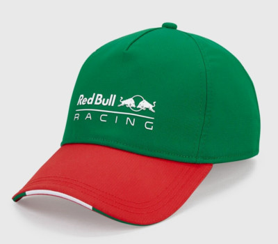 R - Red Bull Racing Green/Red Cap. Gives You Wings. Authentic Official Licensed.
