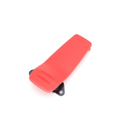 Pocket Clip Two Way Radio Walkie Talkie Red Belt Clip For ICOM BP-210 V82 - Zdjęcie 5 z 12