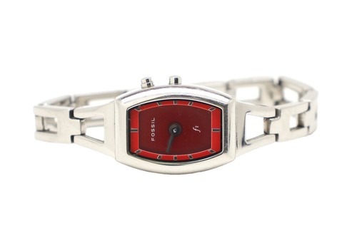 Fossil Kaleido Oklahoma State Womens Watch 28mm Orange Black 50M New Battery 6\