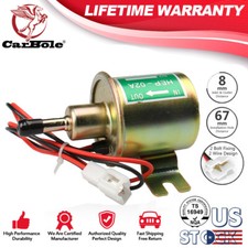 12V Electric Fuel Pump Gas Diesel Inline for Car Trucks Boats 2.5-4PSI Universal