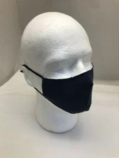 Beautiful plain black adjustable without valve face cover bandana 