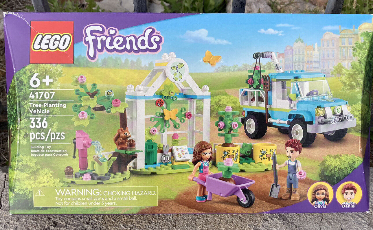 LEGO FRIENDS: Tree-Planting Vehicle 41707 Building Toy New in Sealed Box