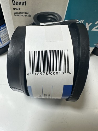 Set Of 12- Fernco Transition 2”x2” PVC Donut Fitting Part #P22U-205 SKU# 143077 - Picture 4 of 5