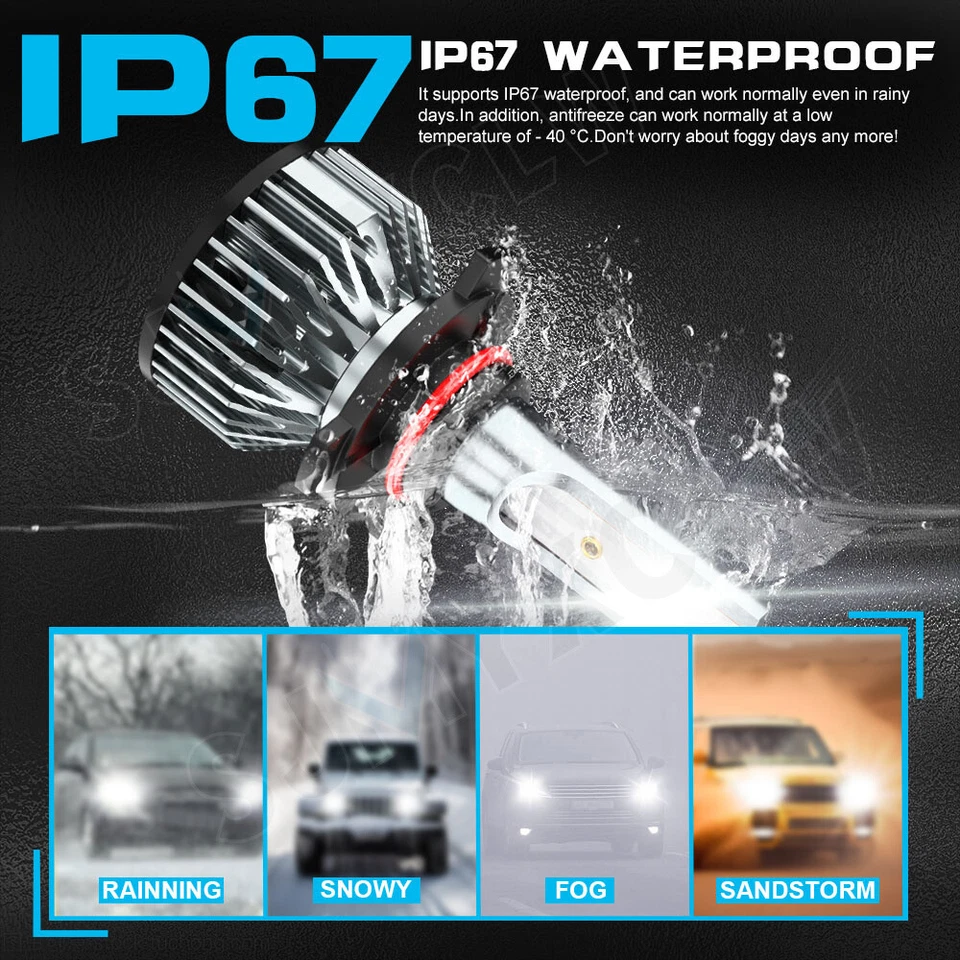 Faro de repuesto transparente para 03-20 Freightliner M2 106 112 clase ejecutiva 4x Foto 3 de 4