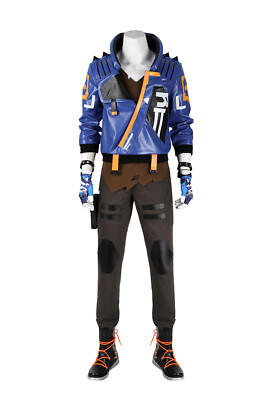 VALORANT Yoru Blue Full Set Jacket Halloween Cosplay Costume Custom Made