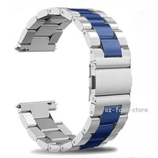 US 18/20/22mm Replacement Metal Watch Band Stainless Steel Strap Wristband Bands