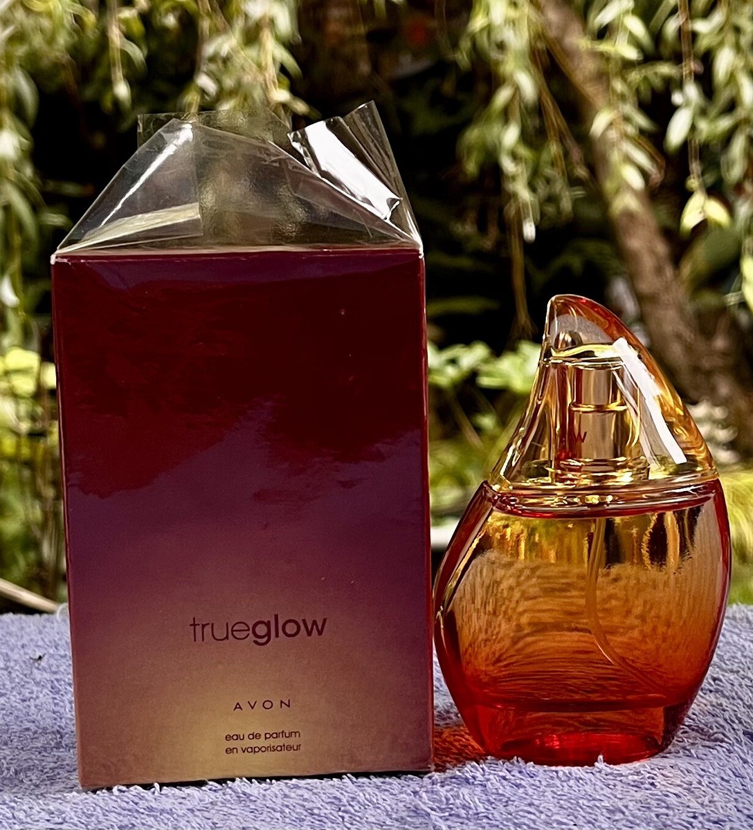AVON TRUE GLOW PERFUME 50ML DISCONTINUED RARE HAS BEEN SPRAYED
