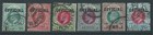 NATAL 1904 EVII SG01/6 set of 6 'Official" overprints fine used Catalogue £350
