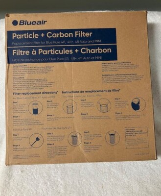 Blueair Blue Pure 411 Auto Filter HEPA Silent Air Purifier 411AUTO-1 Filter New