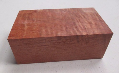 Maple Curly Stabilized Blank- 1 3/4 x 2 1/2 x 4 1/2" - stabilized box mod - 3745 - Picture 2 of 10