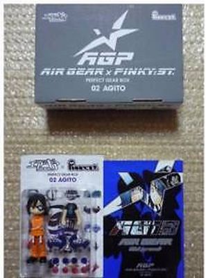 Air Gear # vol.13 book&AGITO figure Pinky Street Box official anime Authentic