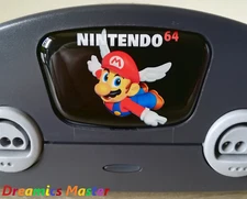 Mario (N64 Series) Logo, Faceplate | For Nintendo 64 Console