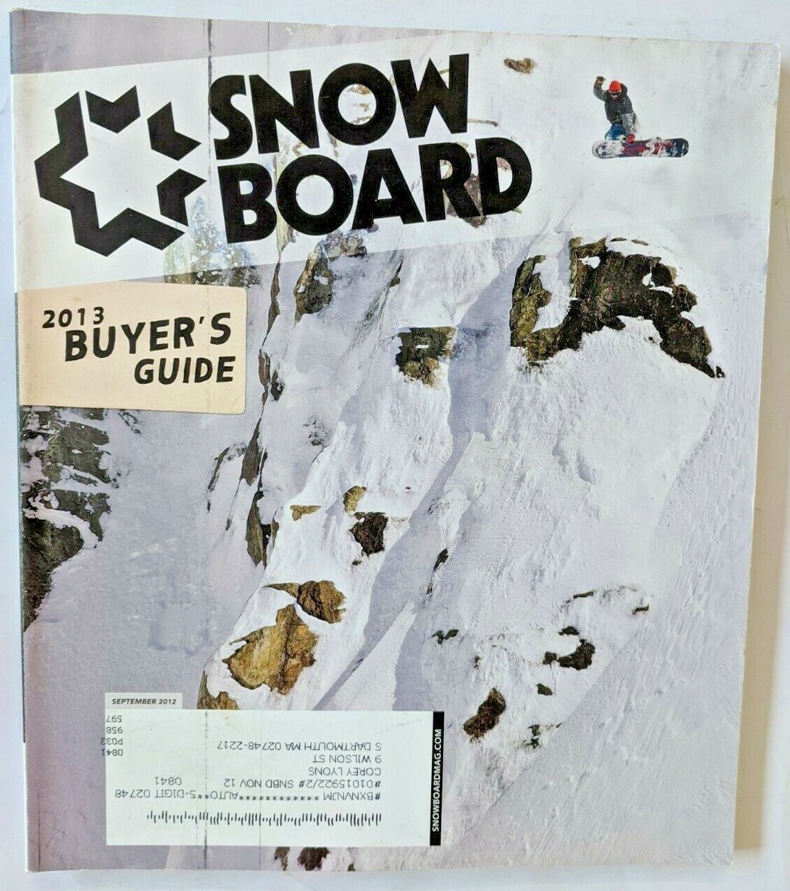 Snow Board Magazine September 2012 Buyer's Guide 2013 -M274