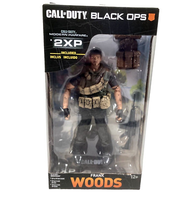 Call Of Duty Black Ops Frank Woods Action Figure With 2XP Bonus with Codes 12+
