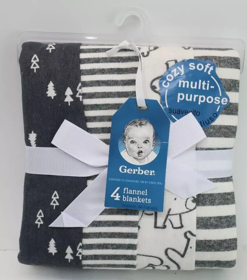 Gerber flannel online receiving blankets