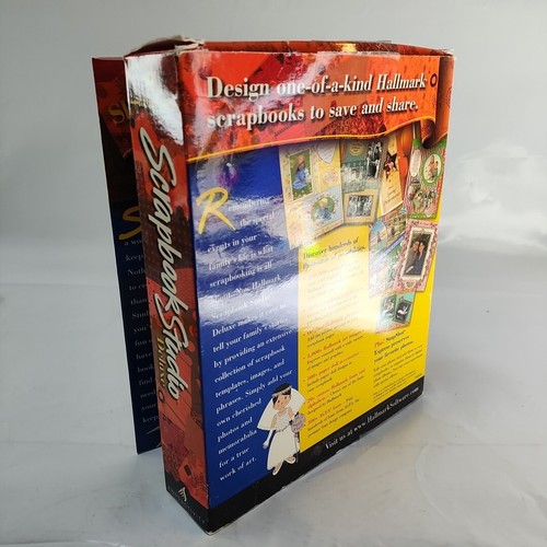 Hallmark Scrapbook Studio Deluxe CD Create Images Pictures Crafts Templates NIB - Picture 4 of 5