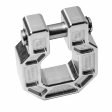 Royal Hooks Royal Show Shackle D-Ring Hook Raw Aluminum Pair RHO-12017-RW-2