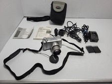 Olympus Camedia C-765 Ultra Zoom 4.0MP Camera W 3 Batteries Case Cords Tested