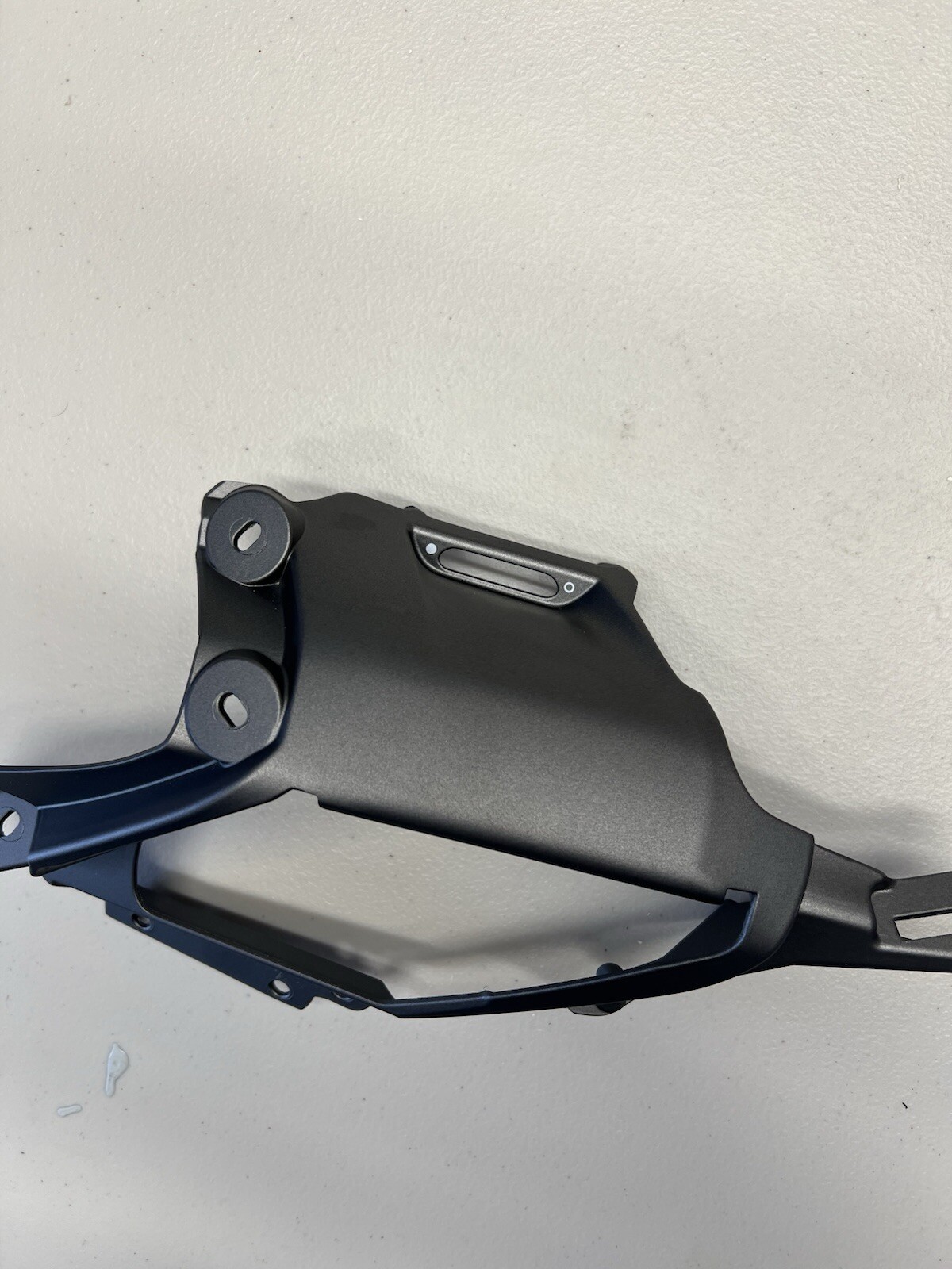 Genuine Ferrari 488 dashboard trim set. 4 piece air vent trim in magnesium. OEM