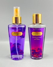 Victoria's Secret Love Spell Fragrance Mist Spray and Body Wash Set 4.2 Fl oz
