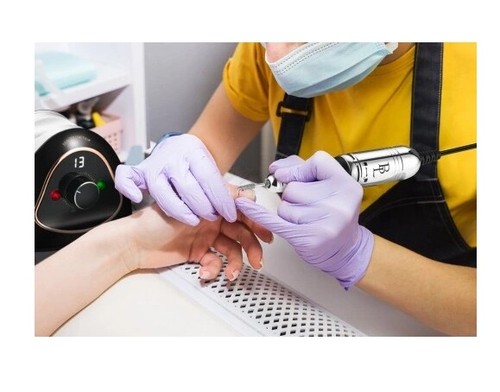 Maltec Nagelfräser 68W elektrische Nagelfeile Set 45000 U/Min mit Fuss und Bits - Bild 5 von 10