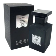 LOVALI OUD WOOD FOR MEN FRAGRANCE BY LOVALI FRAGRANCES EUA DE PARFUM 95ML-3.2 OZ