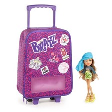NEW Bratz Yasmin Study Abroad Doll Travel Bag 16" Luggage Rolling Case MGA 2015