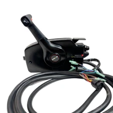 881170A11 With 15FT Harness & PTT For Mercury Remote Control 8+2Pins Pull To Ope