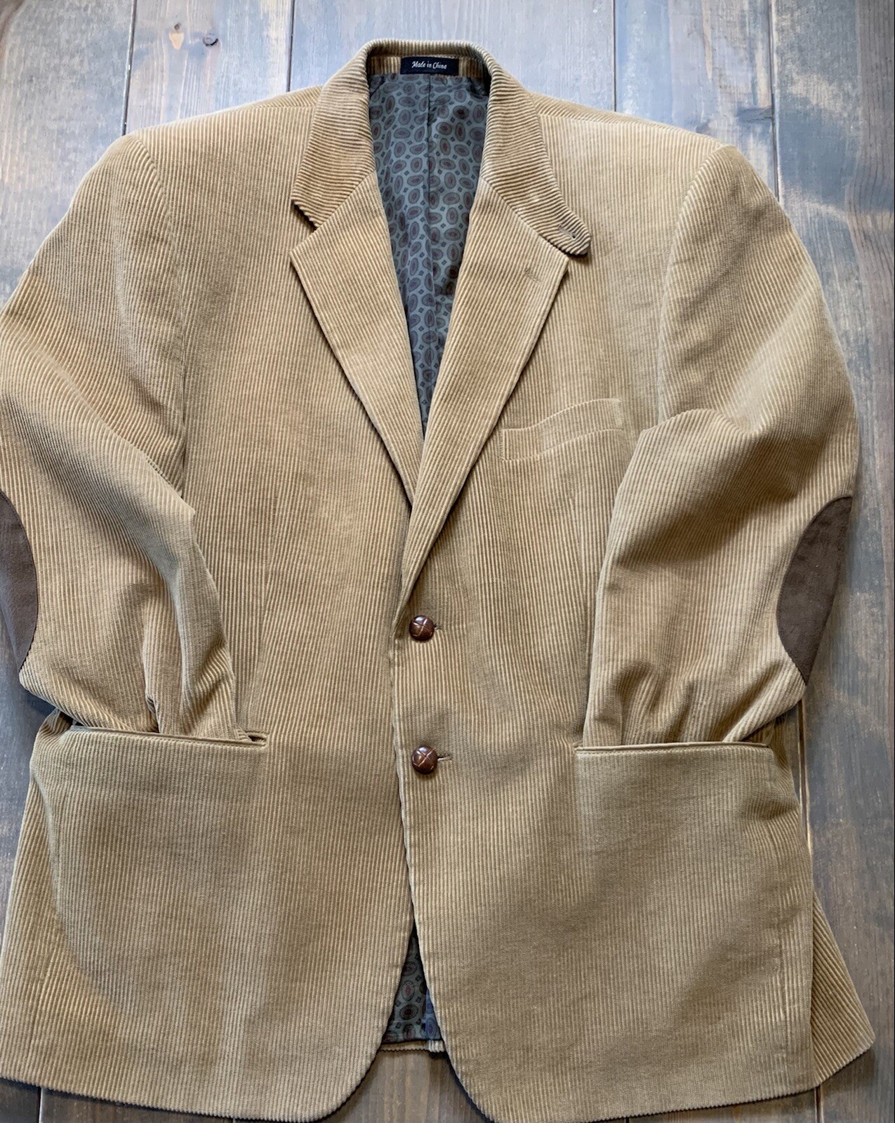 Patrick James Men's Solid Brown Button Down Lined… - image 7