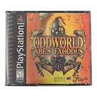 Odd World: Abe's Exoddus (Playstation 1, 1998) 2-Disc Game & Manual RARE!