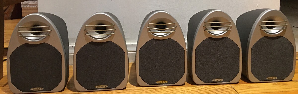 Velodyne DECO home theater speakers (5) | eBay