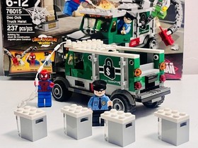 LEGO Marvel Super Heroes 76015 &ndash; Doc Ock Truck Heist &ndash; Complete Set w/ Minifigs