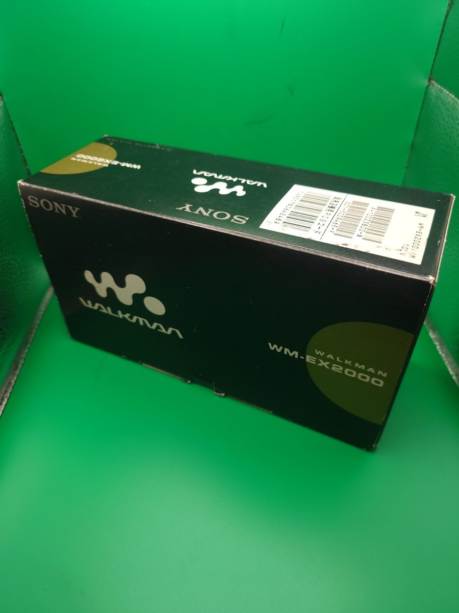 SONY WALKMAN WM-EX2000 ジャンク品　付属品、外箱付 2025年最新】WM-EX2000の人気アイテム - メルカリ
