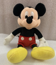 MICKEY MOUSE DISNEY beanbag plush 9"