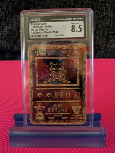 ANCIENT MEW! MOVIE PROMO HOLO CGC 8.5