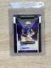 2025 Leaf Optichrome Jonah Coleman Auto Purple /5 Colormatch Rookie NFLDRAFT 5/5