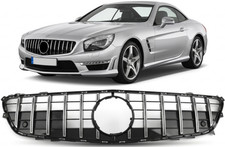 ? Grill Kühlergrill Panamericana AMG Optik für Mercedes SL R231 W231 Chrom Neu ? ? Grill Kühlergrill Panamericana AMG Optik für Mercedes SL R231 W231 Chrom Neu ?