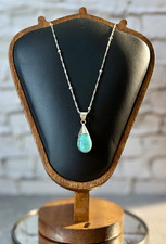 925 Sterling Silber Wende lila grüner Stein ...
