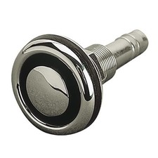1pc Sea-Dog Stainless Steel Flush Mount Gas Tank Vent 5/8" Hose - Straight