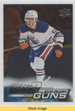 2022-23 Upper Deck Series 2 Young Guns Silver Foil Dylan Holloway #461 READ q2c