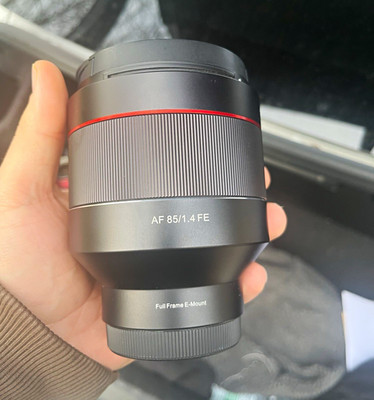 Samyang AF 85/1.4 FE 85mm f/1.4 Autofokus Objektiv Sony E-Mount Full Frame