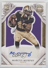 2015 Panini Crown Royale Rookie Signature Purple 20/25 Marcus Murphy Auto 0c2