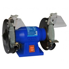 Twin Bench Grinder Polisher 150W Electric + 2 x 6" Grinding Wheels 3yr Warranty