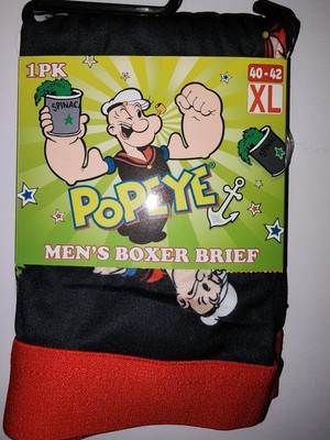 New Popeye Boxer Briefs X-Large 