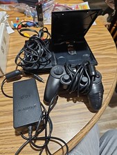 sony playstation 2 slim charcoal black consol...