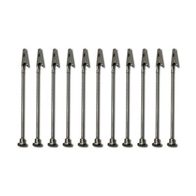 10X Alligator Clip Sticks Airbrush Spray Model Painting for DIY Card Photo Memo