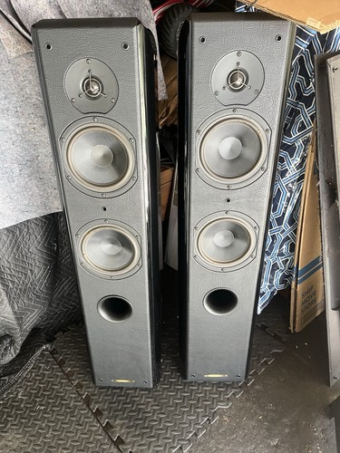 SONUS FABER FLÜGEL SCHWARZ HEIM STANDLAUTSPRECHER FÜR TEILE REPARATUR