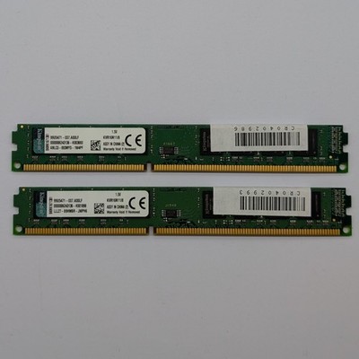 Kingston 16 GB (2x 8 GB) DDR3-1600 PC3-12800U KVR16N11/8 2Rx8 1.5 V PC RAM